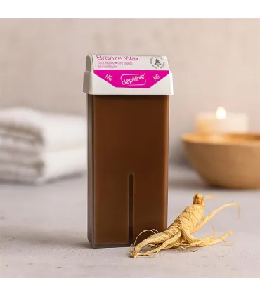 Cire Ng Bronze avec Bandes - Cartouche 100g • Depilève - Beauty Tech