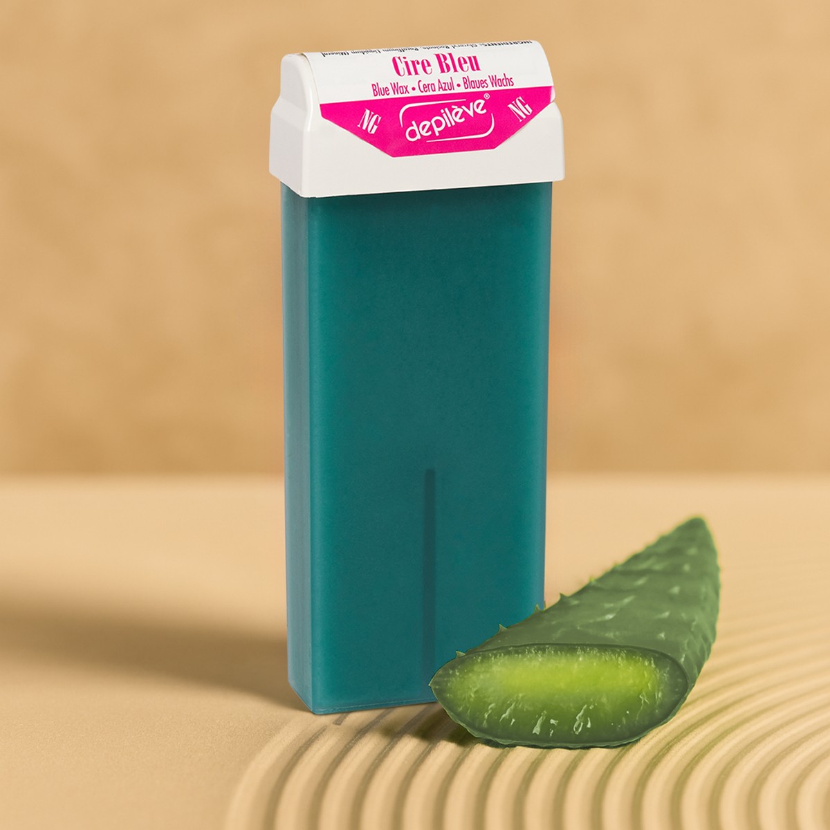 Cire Ng Bleue avec Bandes - Cartouche 100g • Depilève - Beauty Tech