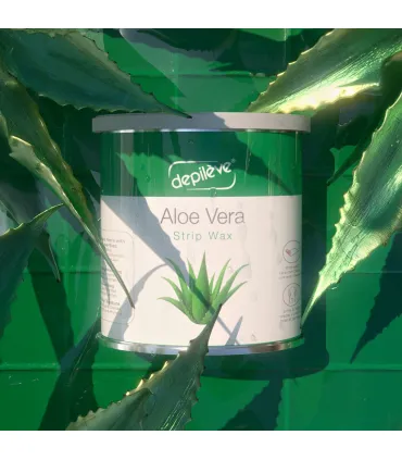 Cire Aloe Vera avec Bandes • Depilève - Beauty Tech