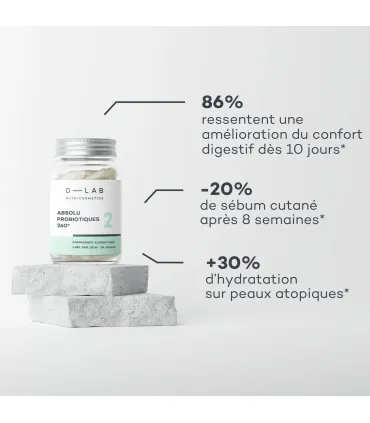 Absolu Probiotiques 360° • D-Lab - Beauty Tech
