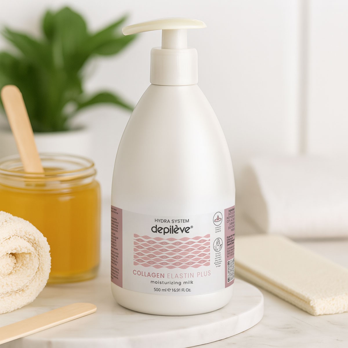 Lait Hydratant - Collagène • Depilève - Beauty Tech