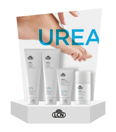 Présentoir -  Routine d’Expert Soin Pieds Urea • Lcn - Beauty Tech
