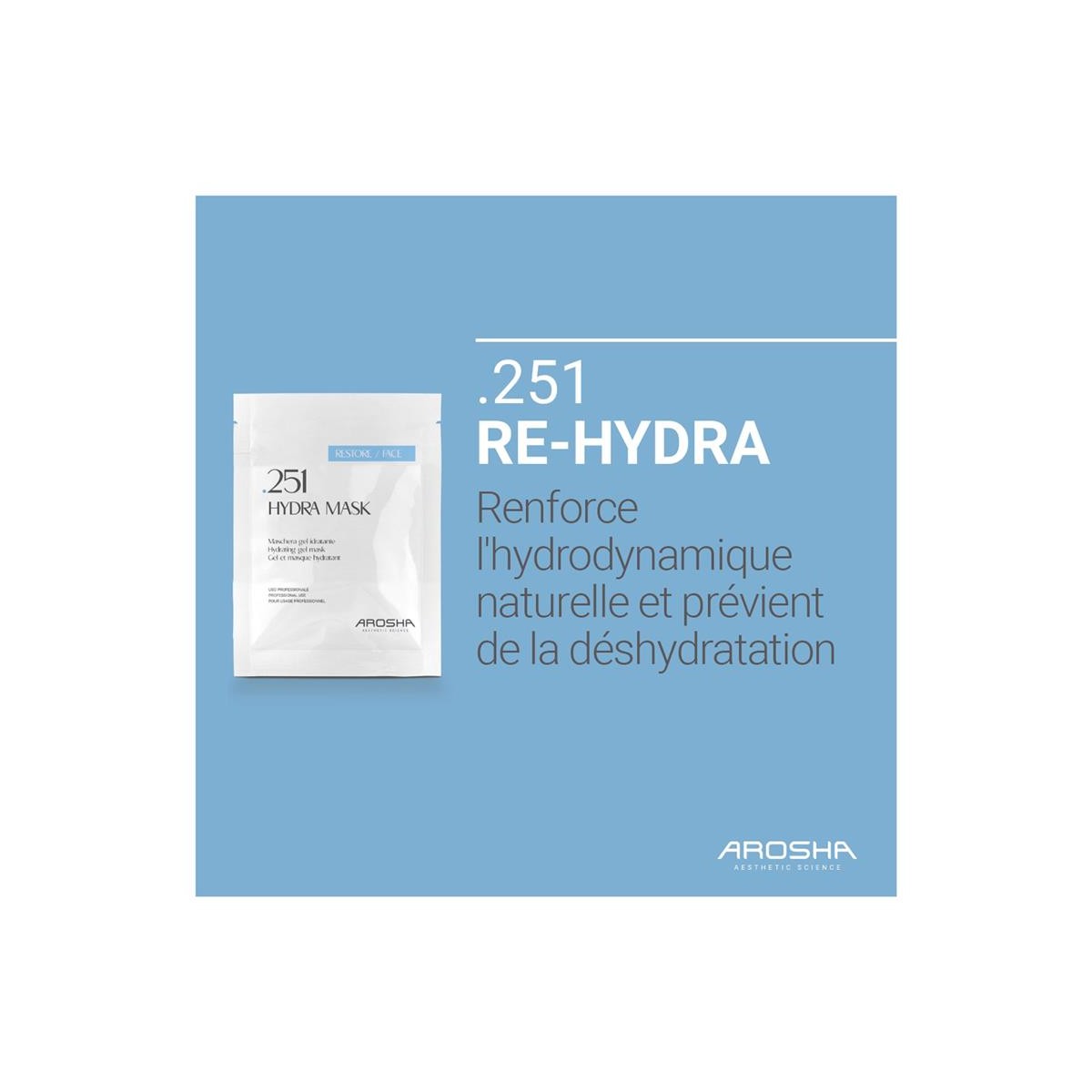.250 Kit Re-Hydra • Arosha - Beauty Tech®