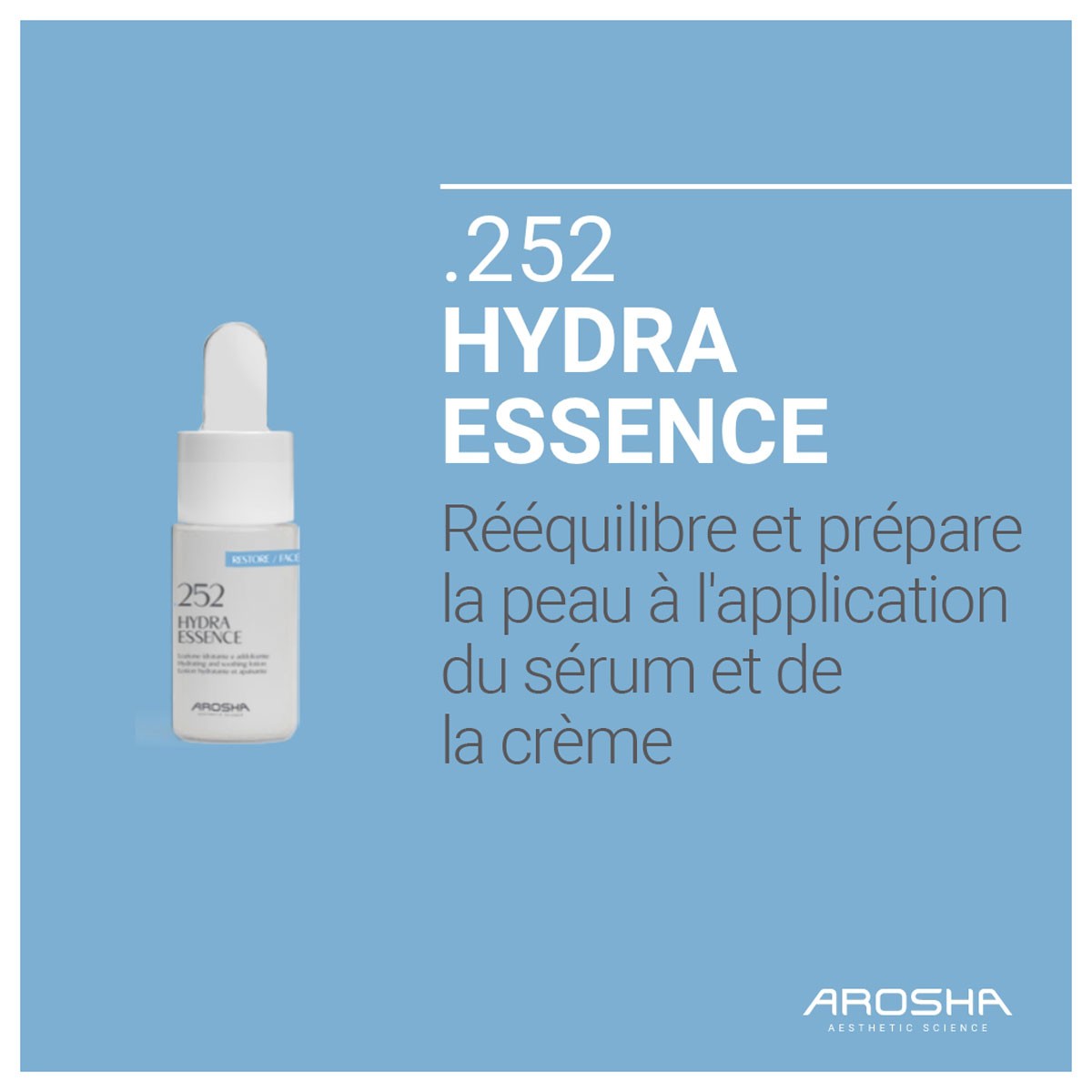 .250 Kit Re-Hydra • Arosha - Beauty Tech®