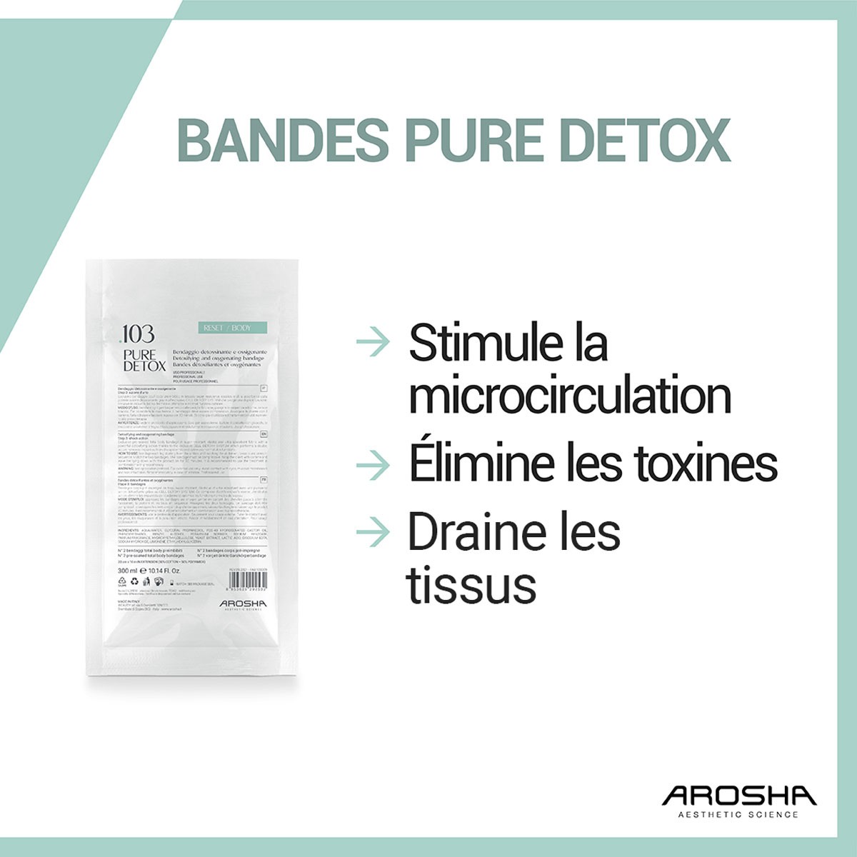 .100 Kit Detoxy • Arosha - Beauty Tech