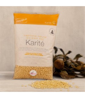 Cire Traditionnelle Karité - Perles 1kg