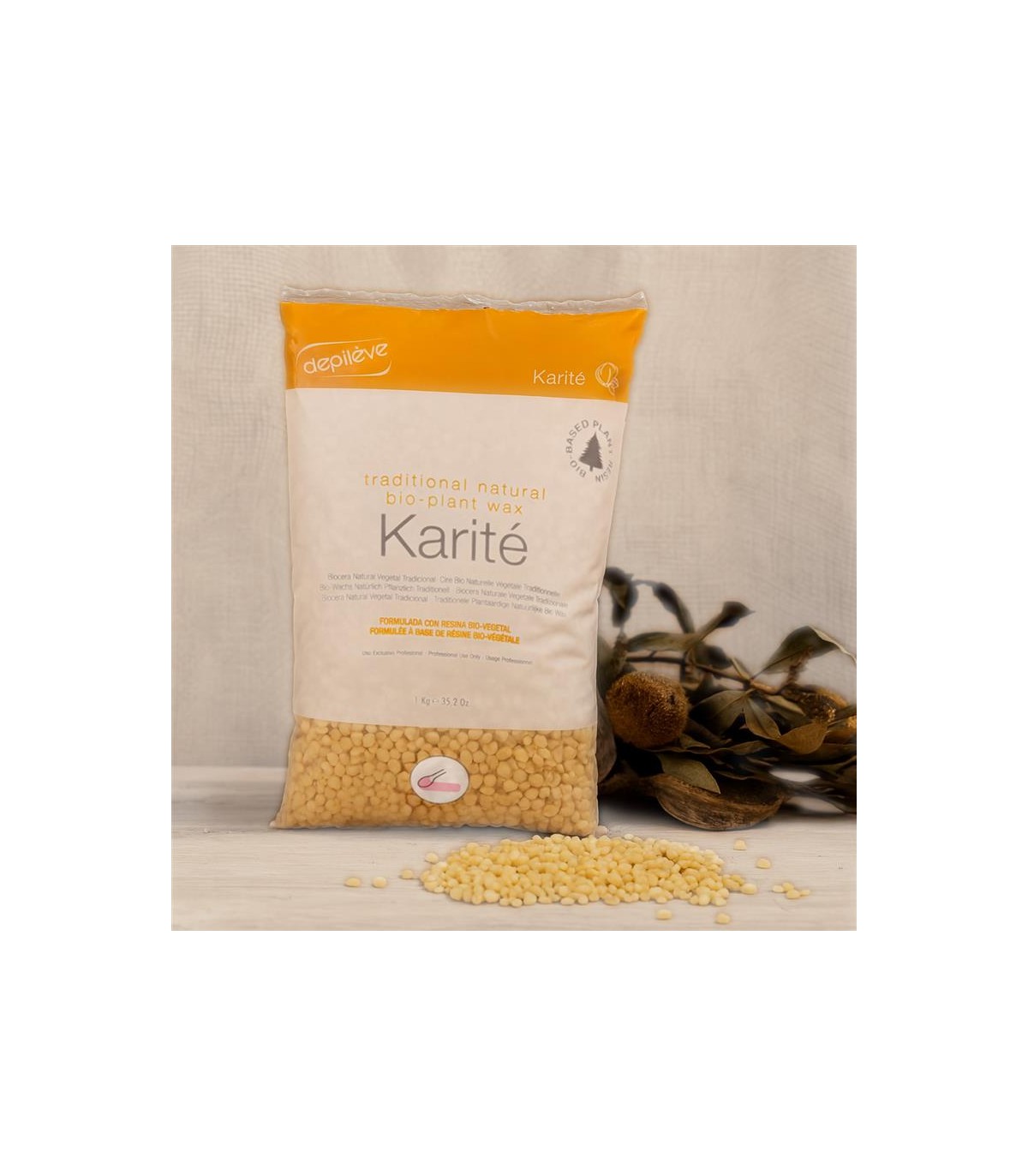 Cire Traditionnelle Karité - Perles 1kg • Depilève - Beauty Tech