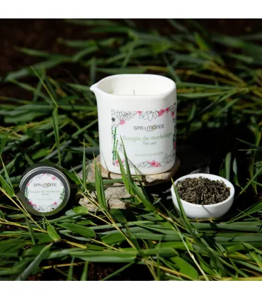 Bougie de Modelage Thé Vert - Balade en Rizière • Spa du Monde - Beauty Tech