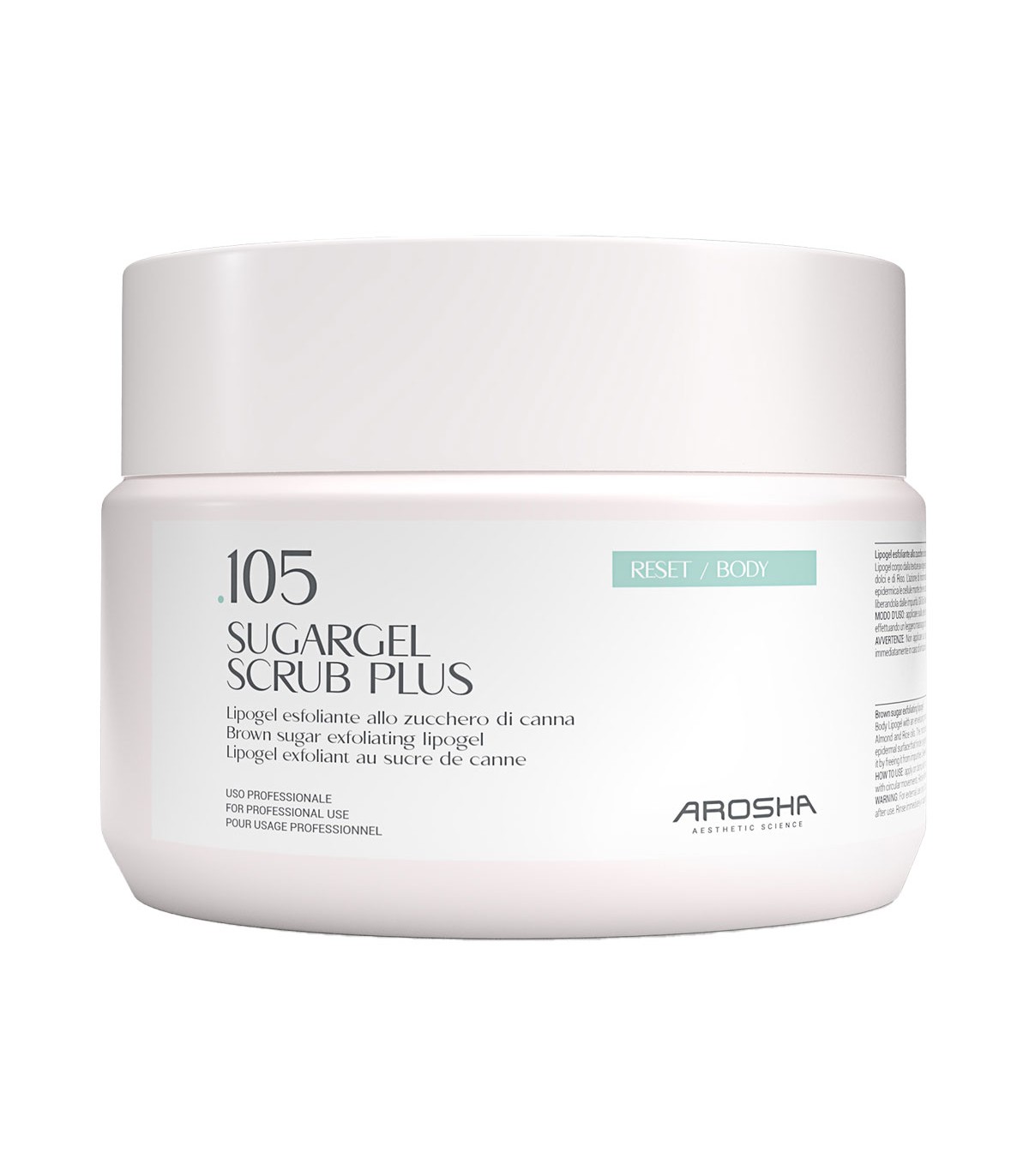 .105 Gommage Sugargel Scrub Plus • Arosha - Beauty Tech