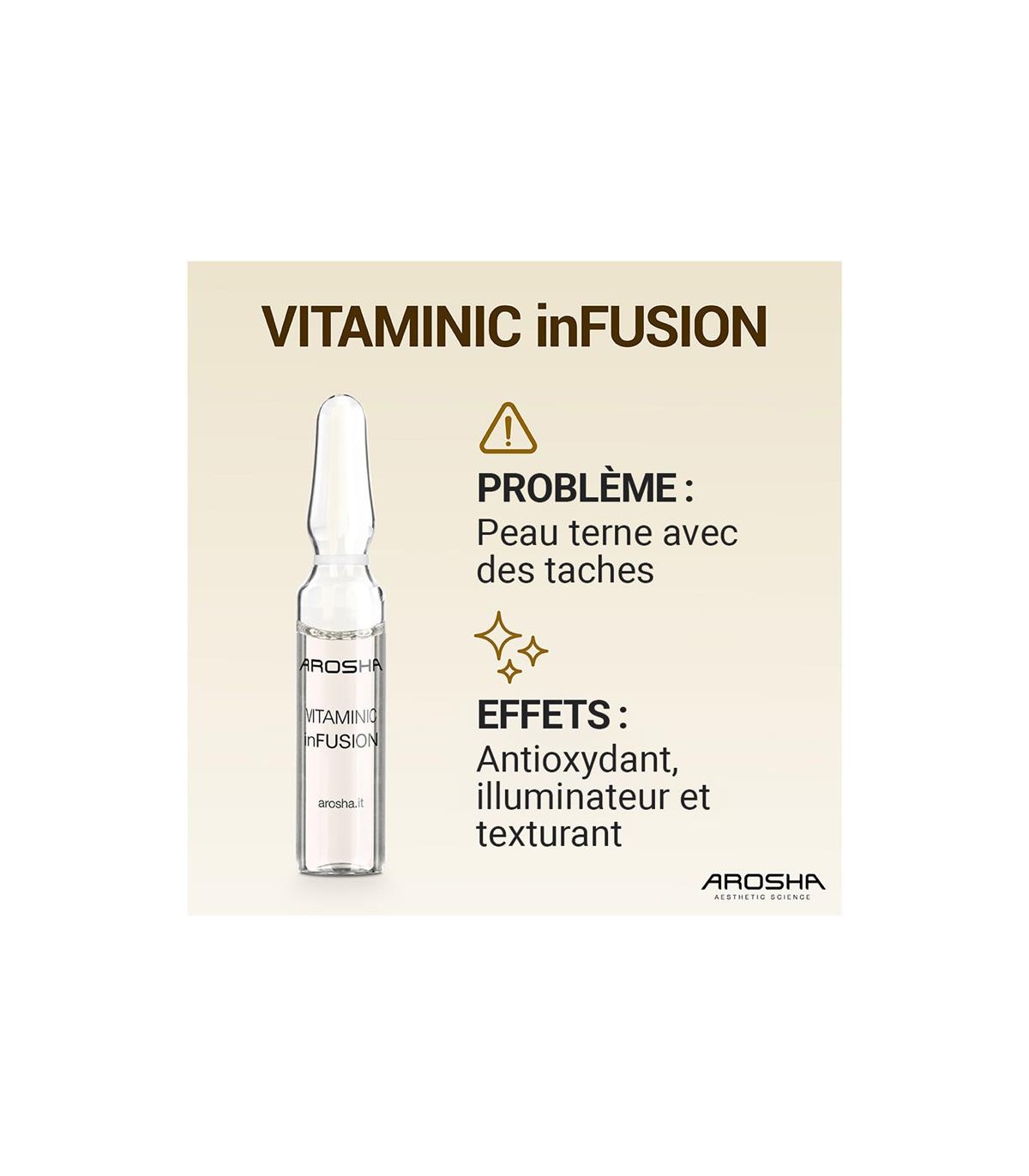 257 Vitaminic Infusion 5 Ampoules • Arosha - Beauty Tech®