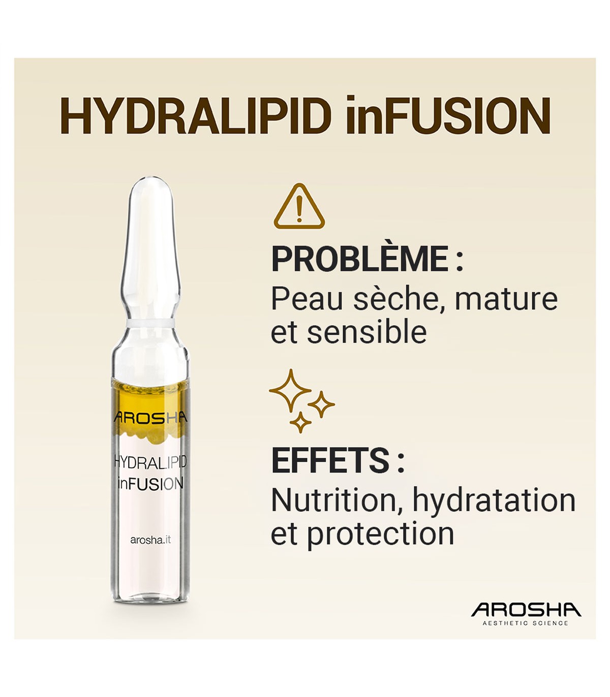 259 Hydralipid Infusion 5 Ampoules • Arosha - Beauty Tech