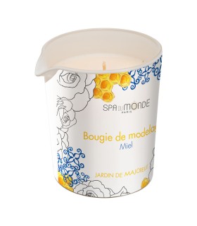 Bougie de Modelage Miel - Jardin de Majorelle • Spa du Monde - Beauty Tech