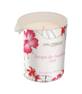 Bougie de Modelage - Excursion Tropicale • Spa du Monde - Beauty Tech®