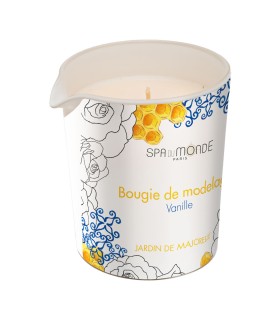 Bougie de Modelage Vanille - Jardin de Majorelle • Spa du Monde - Beauty Tech®