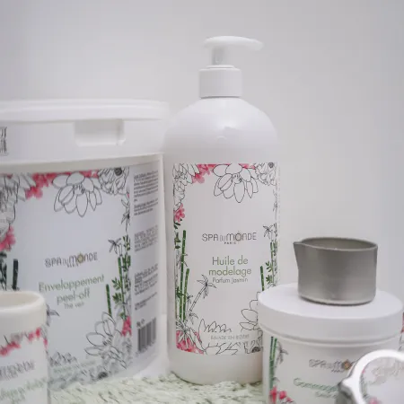 Huile de Modelage - Balade en Rizière 1l • Spa du Monde - Beauty Tech