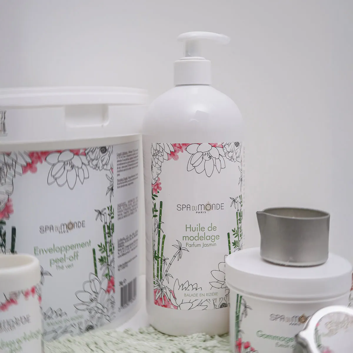 Huile de Modelage - Balade en Rizière 1l • Spa du Monde - Beauty Tech