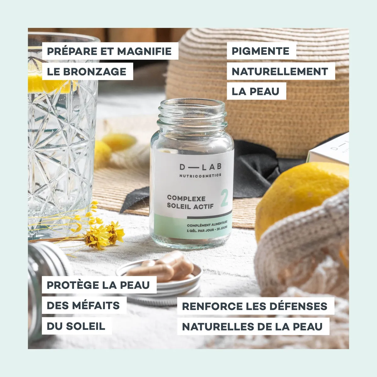 Complexe Soleil Actif • D-Lab - Beauty Tech