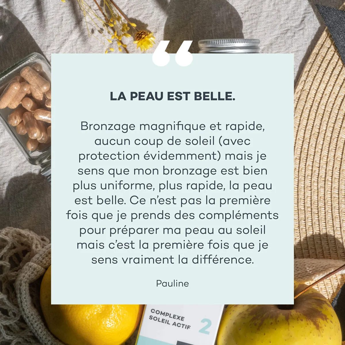 Complexe Soleil Actif • D-Lab - Beauty Tech