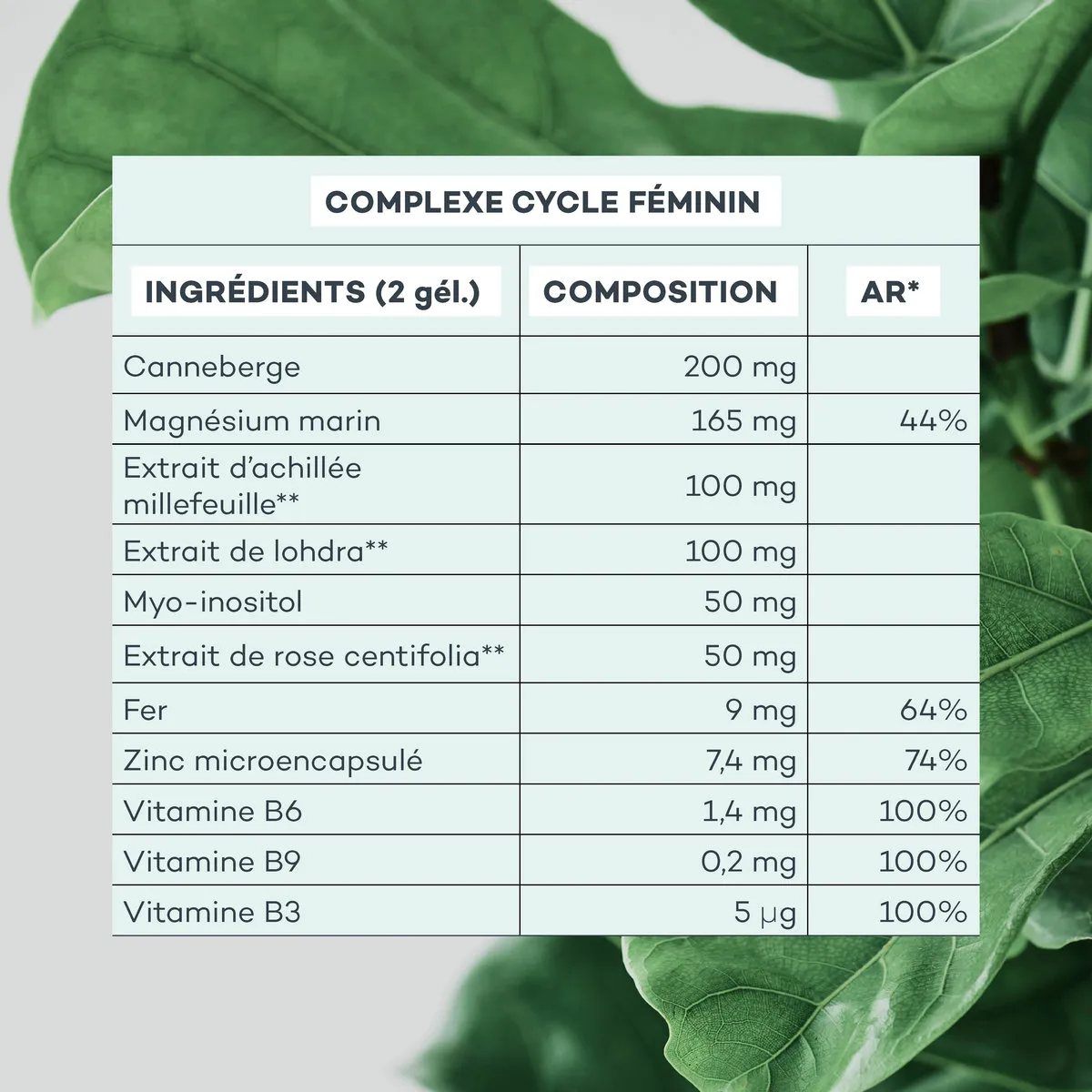 Complexe Cycle Féminin • D-Lab - Beauty Tech