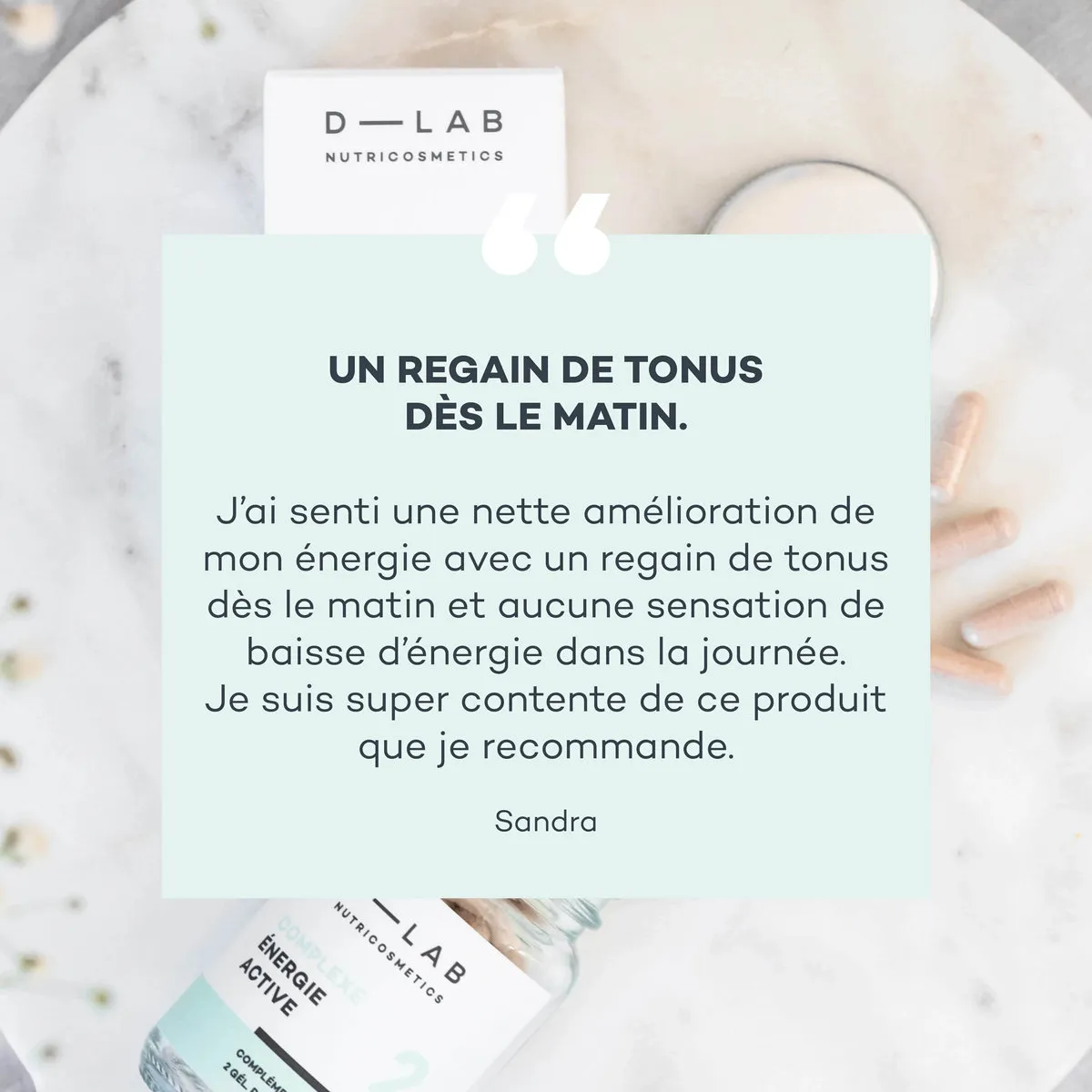 Complexe Énergie Active • D-Lab - Beauty Tech