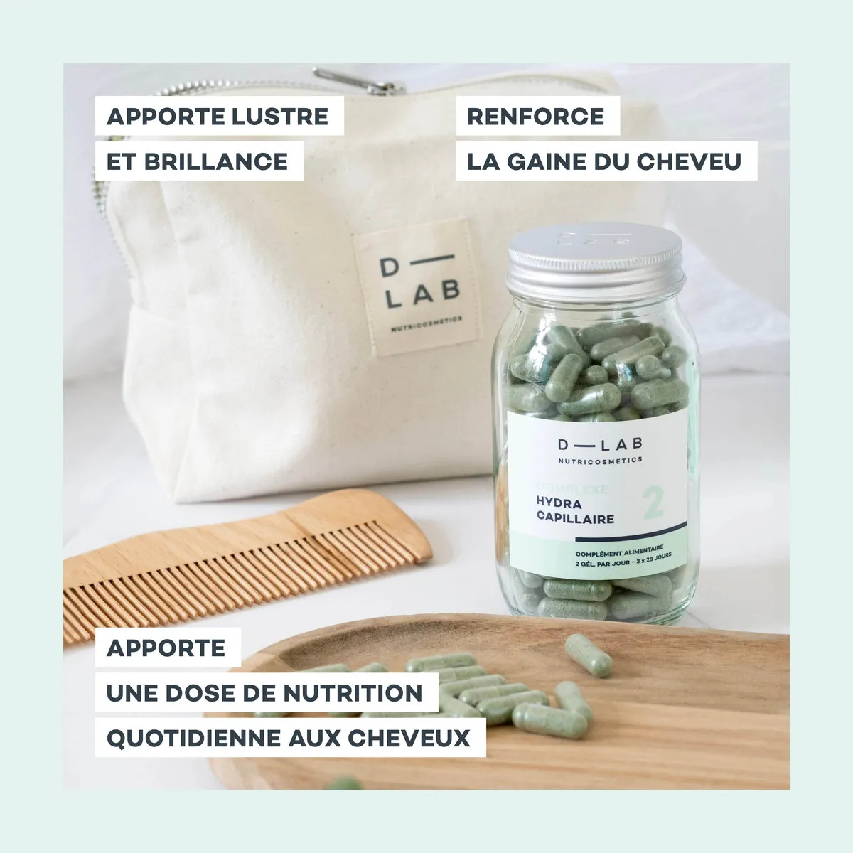 Complexe Hydra-Capillaire • D-Lab - Beauty Tech