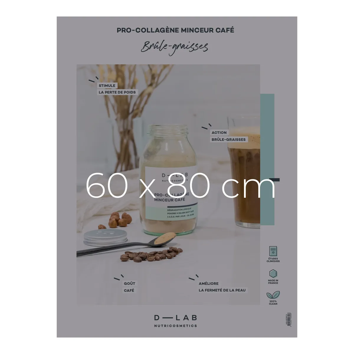 Poster Pro-Collagène Café • Yon-Ka