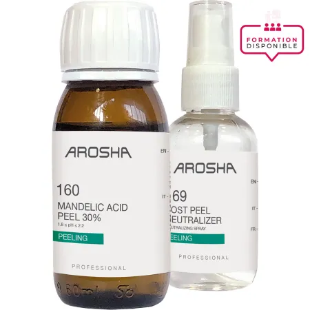 160 Peeling Mandelic Acid 30% & 169 Post Peel Neutralizer • Arosha - Beauty Tech