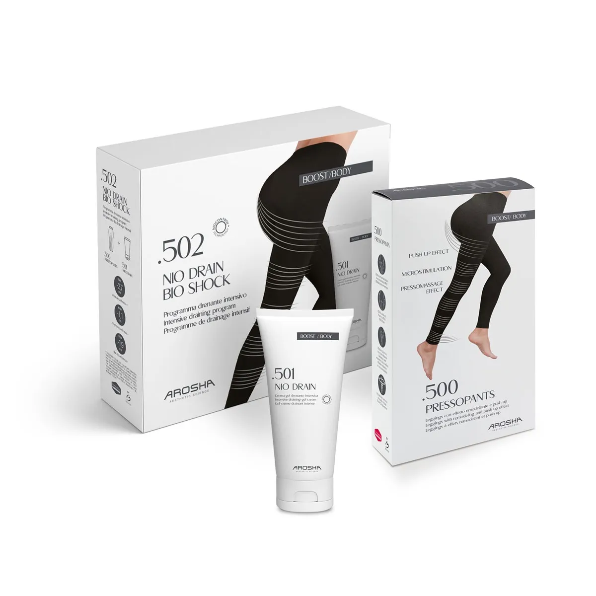 .502 Kit Nio Drain Bio Shock Minceur • Arosha - Beauty Tech