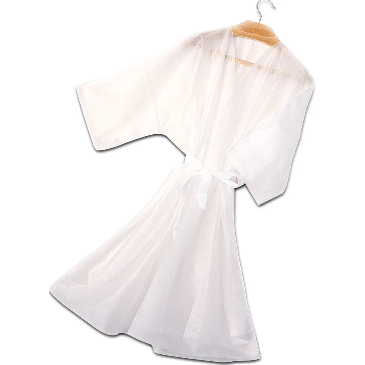 Kimono Jetable Blanc • Beauty Tech