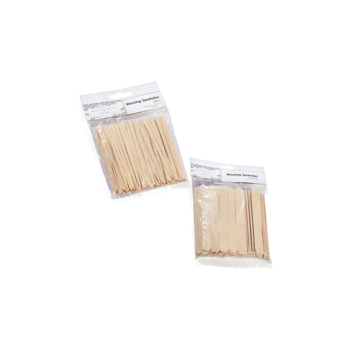 Spatules cire Pack de 100 pièces - Beautiful Brows & Lashes