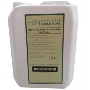 Huile de pépin de raisin raffinée (2 x 5L)