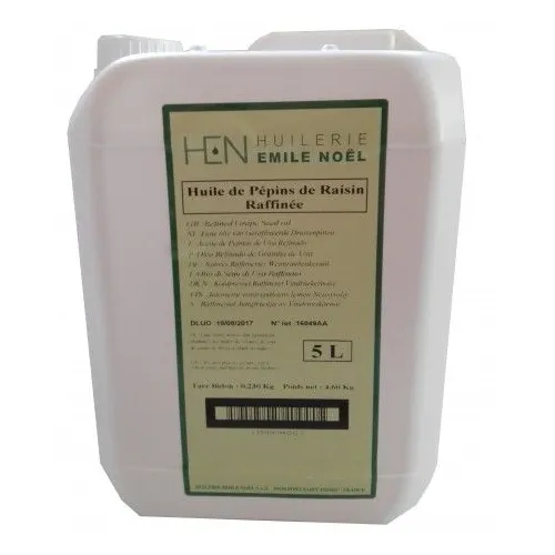 Huile de pépin de raisin raffinée (2 x 5L)