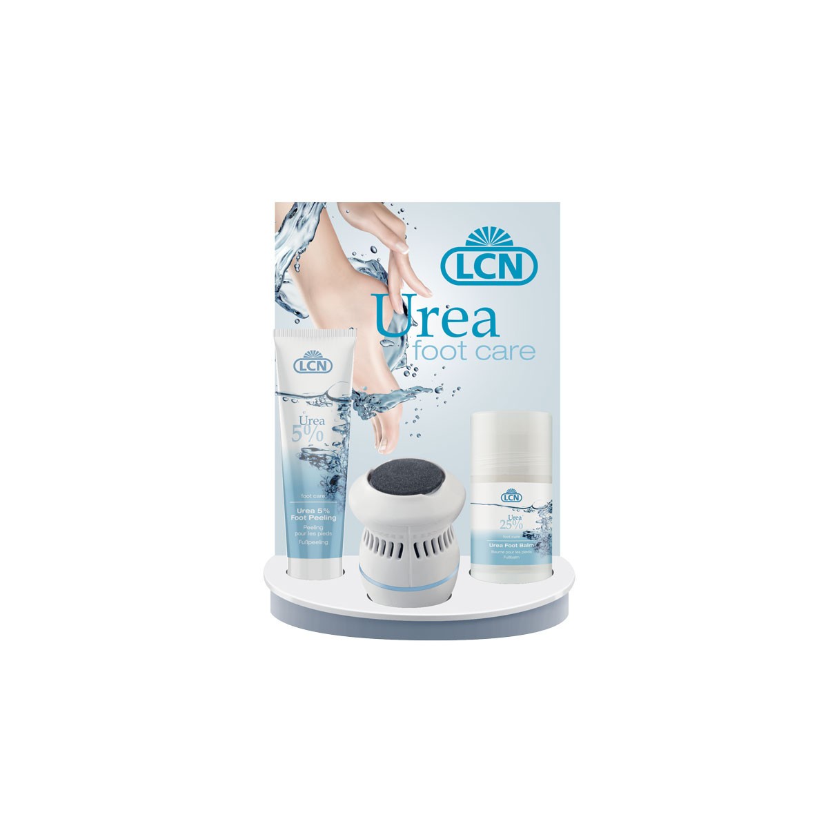 PRESENTOIR UREA FOOT CARE