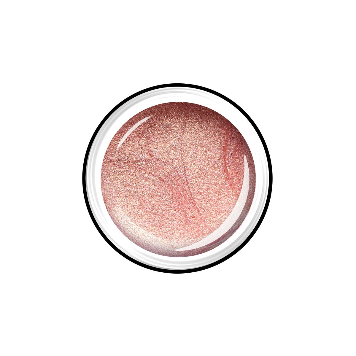 COLOUR GEL GLITTER 5ML ROSE