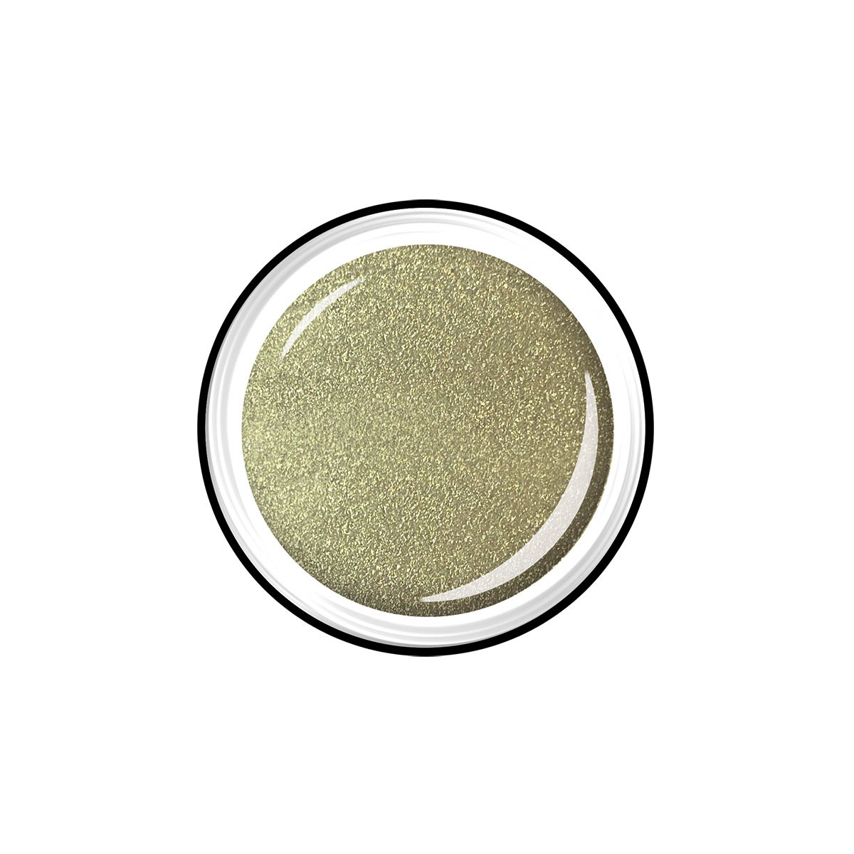 COLOUR GEL GLITTER 5ML CHAMPAGNE