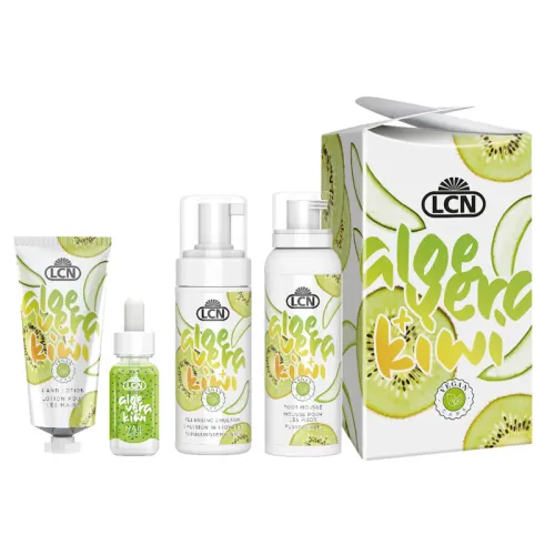 Kit de soins manucure aloe vera & kiwi