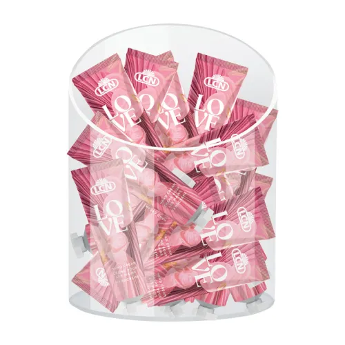 Présentoir transparent LOVE LCN